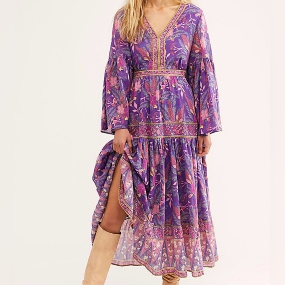 Floral Bianca Style Maxi Dress by aly daly